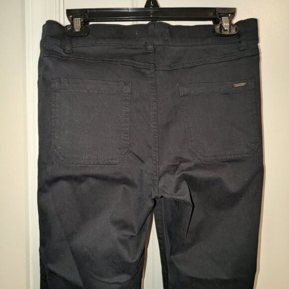 Orvis Stone Stretch Twill Ankle Crop Pants Pull-On Style Elastic Waist Bottoms 6 - Picture 6 of 6
